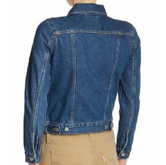🆕️ Levi Trucker Studded Denim Jacket - Picture 3 of 7